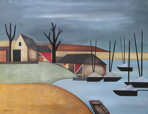 On the bay Poster Print - Alexander Trifonov