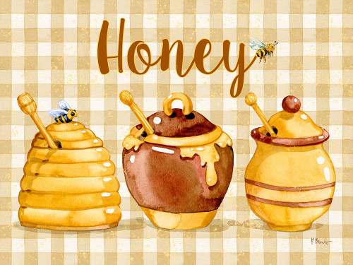Honey Pot Horizontal - Speckled Poster Print - Paul Brent