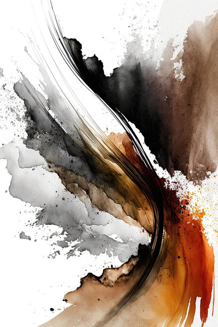 Earthy Abstraction Poster Print - Mauro