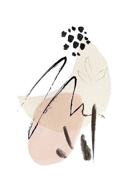 Simple Beige-1 Poster Print - Sally Ann Moss