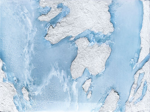 Puget Sound Frost Poster Print - Alyson Storms