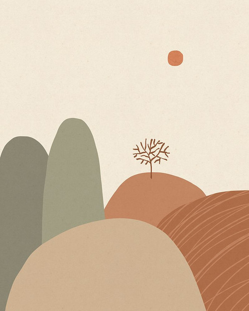 Mountains #2 Poster Print - Alisa Galitsyna