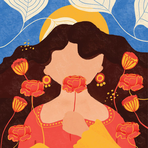 Modern Mughal E Azam Poster Print - Shriya Bhattacharya