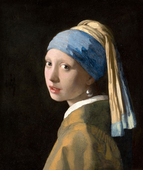 Girl with a Pearl Earring Poster Print - Pictufy