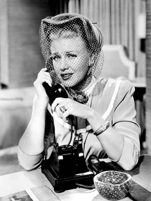 Weekend At The Waldorf,, Ginger Rogers, 1945 Poster Print