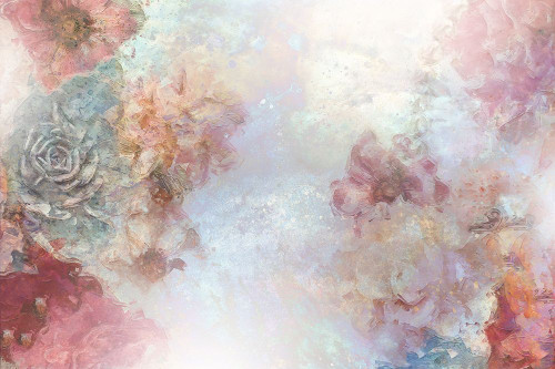 Ombre063flower Poster Print - Rafal Kulik