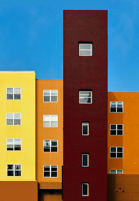 Facade - Downtown San Diego California Poster Print - Arnon Orbach