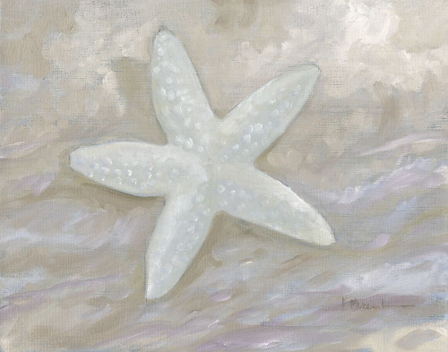 Impressions of Shells II - Starfish - Neutral Poster Print - Paul Brent
