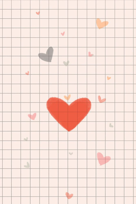 Pink Heart Poster Print - Xuan Thai