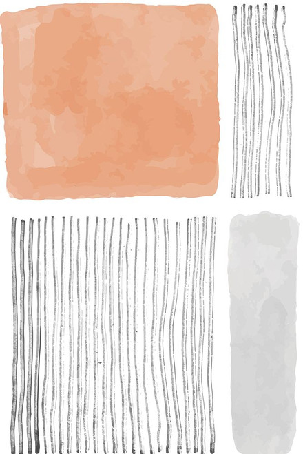 Watercolor Lines Series #2 Poster Print - Jay Stanley