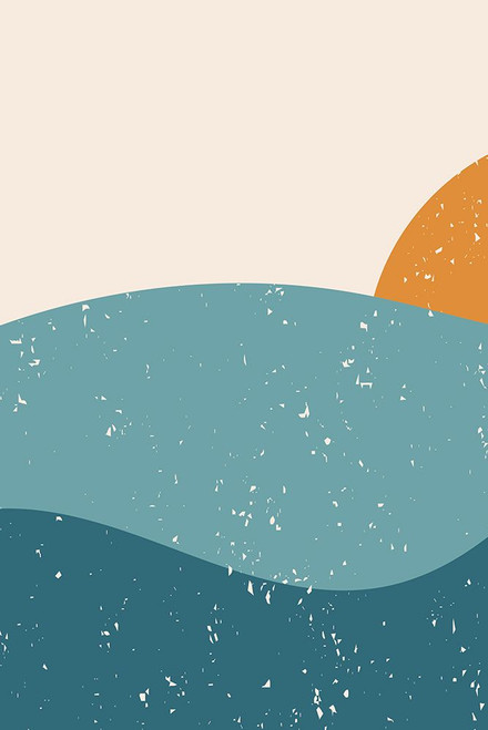 Minimal Abstract Mountains #3 Poster Print - Jay Stanley