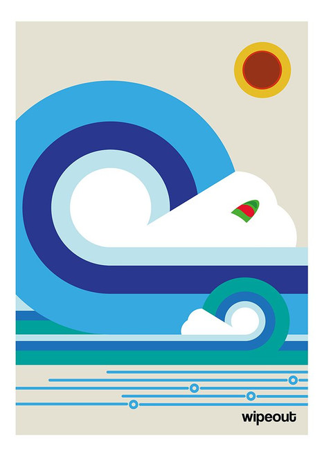 Wipeout Poster Print - Frances Collett