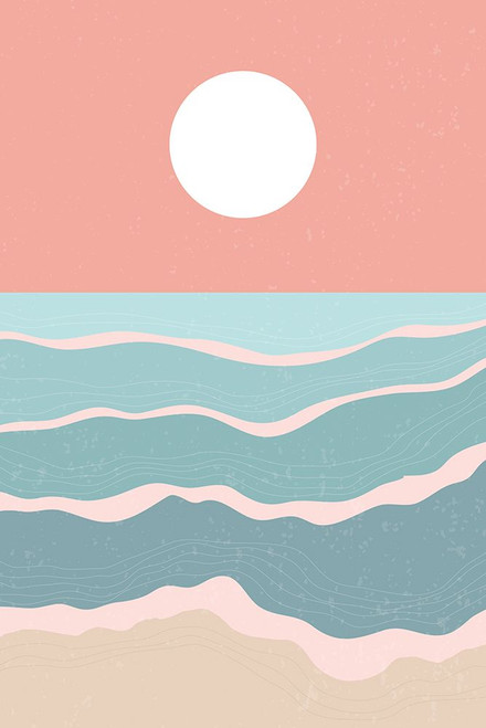 Sunset Over the Ocean #1 Poster Print - Jay Stanley