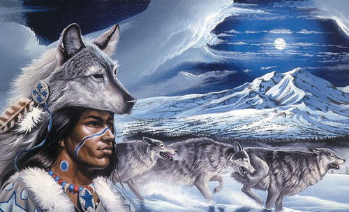 Running Wolf Poster Print - Unknown