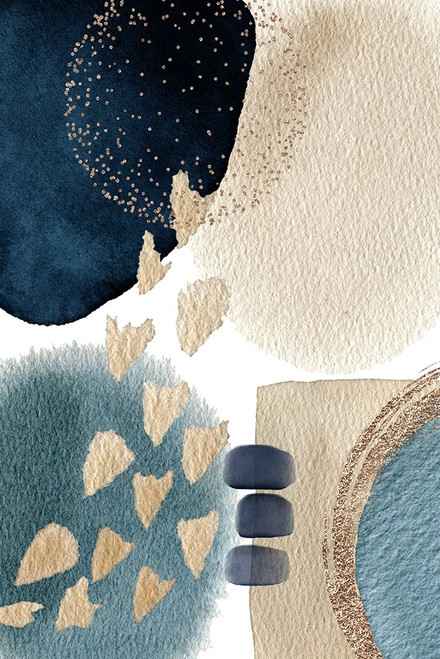 Blue Beauty-1 Poster Print - Sally Ann Moss