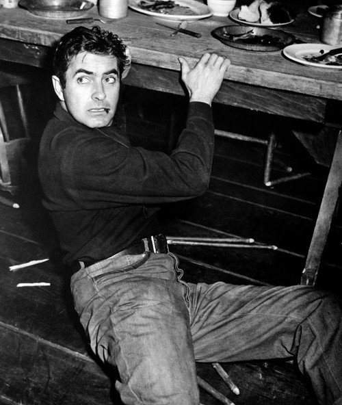 Rawhide, Tyrone Power, 1951, Tm & Copyright 20Th Century Fox Film Corp./Courtesy Everett Collection Poster Print