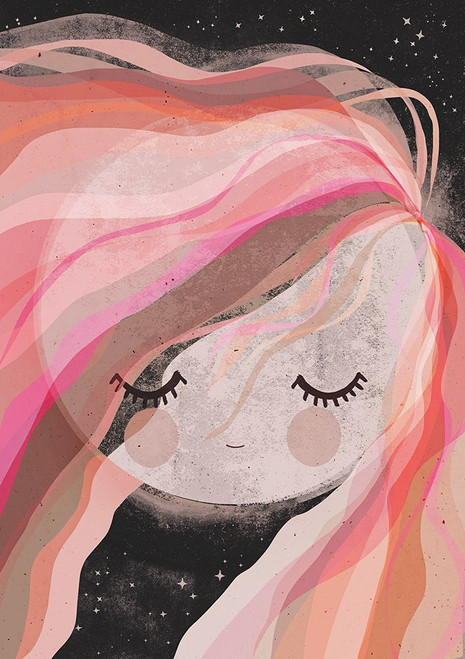 Moon Girl Poster Print - Treechild