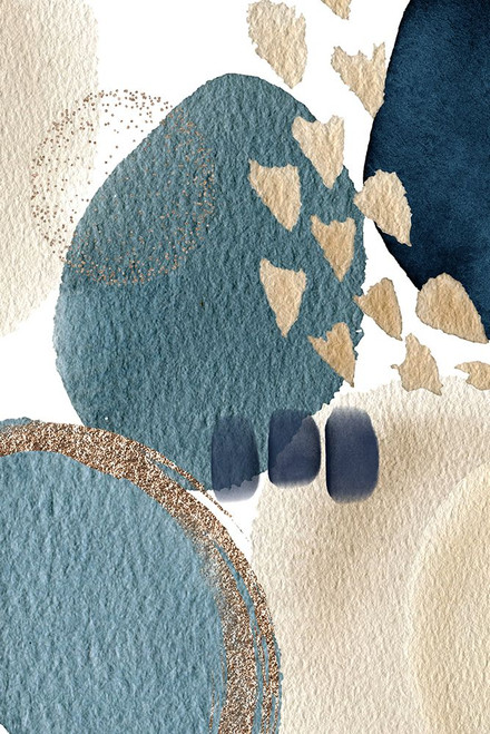 Blue Beauty-3 Poster Print - Sally Ann Moss