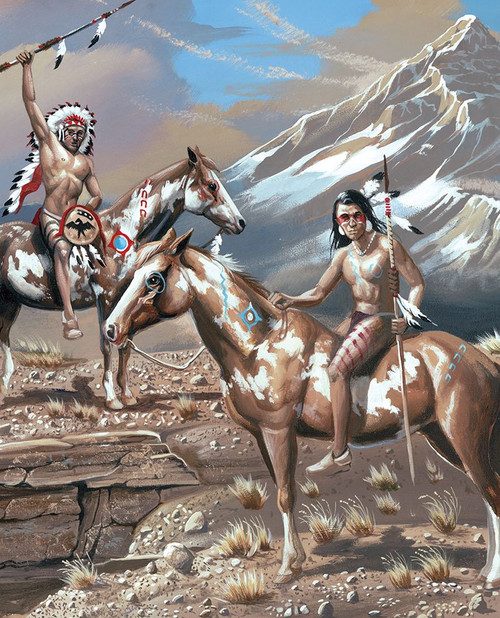 War Party I Poster Print - Unknown