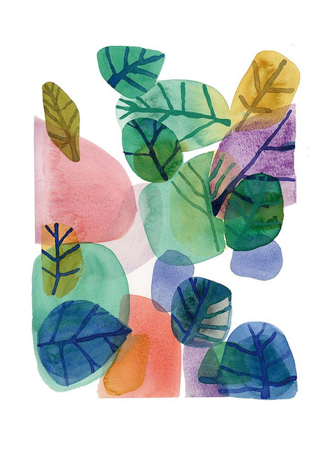 Leaves Poster Print - Terheijden Louise van