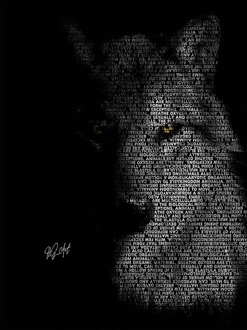 Wolf Poster Print - Ojenike Oladapo