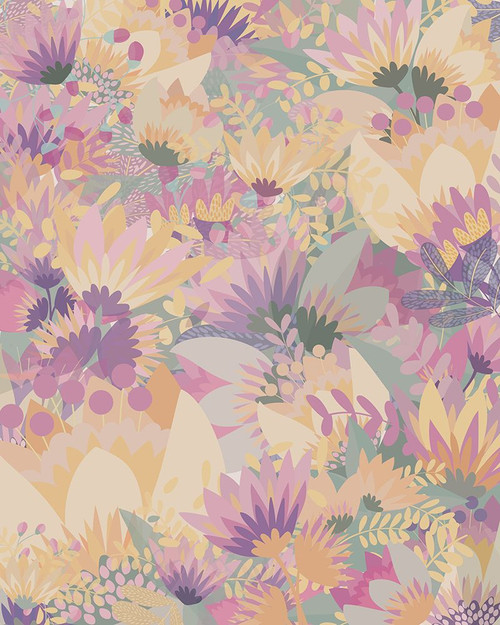 Scandi japandi flowers 1 Poster Print - Sarah Manovski