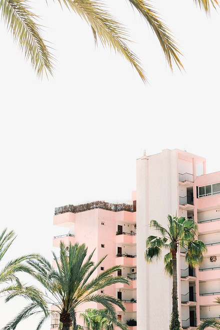 Pink Hotel Poster Print - Kathrin Pienaar