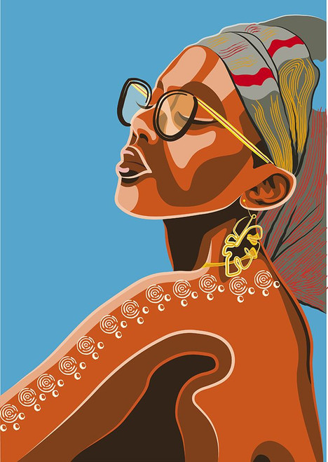 The Wanderer Poster Print - Tessie Gachoka