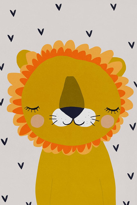 Little Lion Poster Print - Treechild