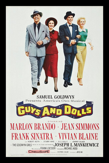 Guys and Dolls Poster Print - Screendoor