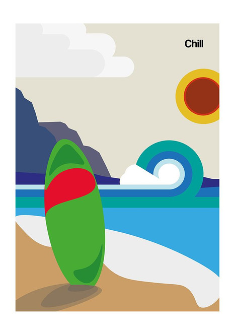 Chill Poster Print - Frances Collett