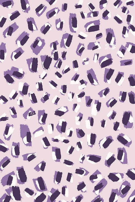 Little Purple Strokes Poster Print - Treechild