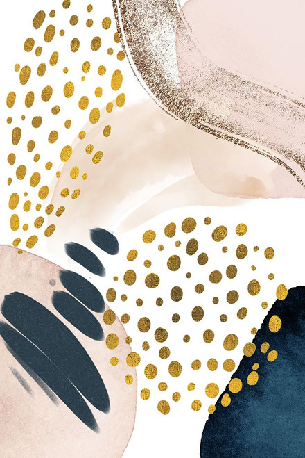 Smooth Abstract-1 Poster Print - Sally Ann Moss