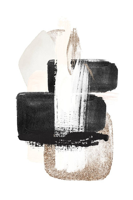 Brush Strokes-3 Poster Print - Sally Ann Moss