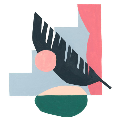 Squiggle Composite 1 Poster Print - Studio ML