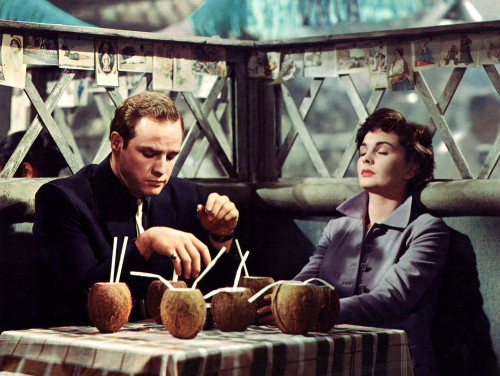 Guys And Dolls, Marlon Brando, Jean Simmons, 1955 Poster Print