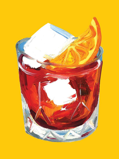 Negroni On Sunshine Poster Print - Alice Straker