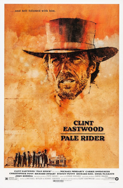 Pale Rider, Us Poster Art, Clint Eastwood, 1985. Warner Bros./Courtesy Everett Collection Poster Print