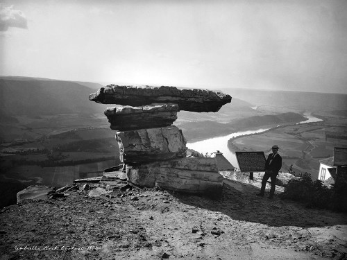 Umbrella Rock Lookout 1902 Poster Print - Rachel Lee