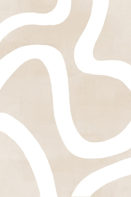 Squiggly Abstract Art Poster Print - Art Prints Melloi