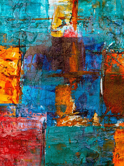 Abstract 49 Poster Print - Rachel Lee