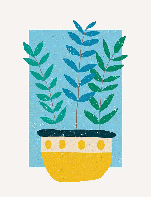 Plant a Blue Sky Poster Print - Aylin Demir
