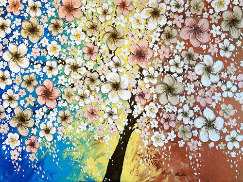 Cherry Blossoms Poster Print - Alyson Storms
