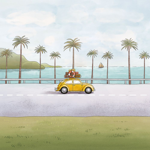 Summer Trip Poster Print - Xuan Thai