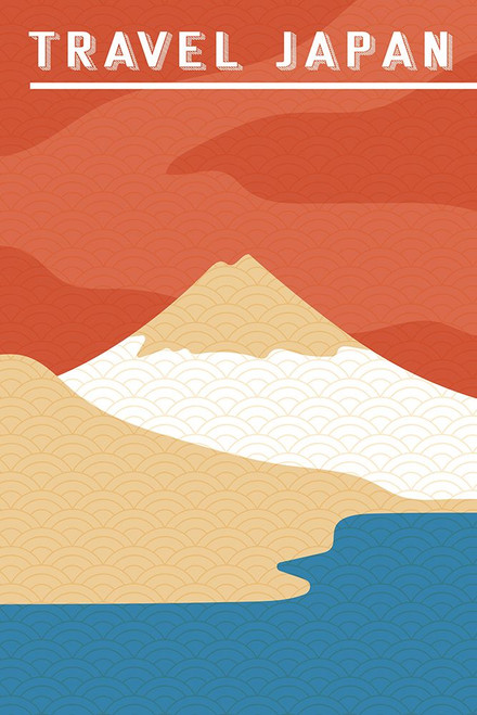 Traval Japan Minimilism Ii Poster Print - Jay Stanley