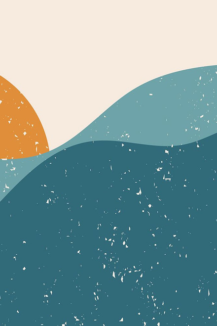 Minimal Abstract Mountains #1 Poster Print - Jay Stanley