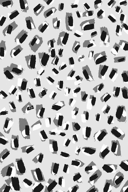 Black And White Little Strokes Poster Print - Treechild