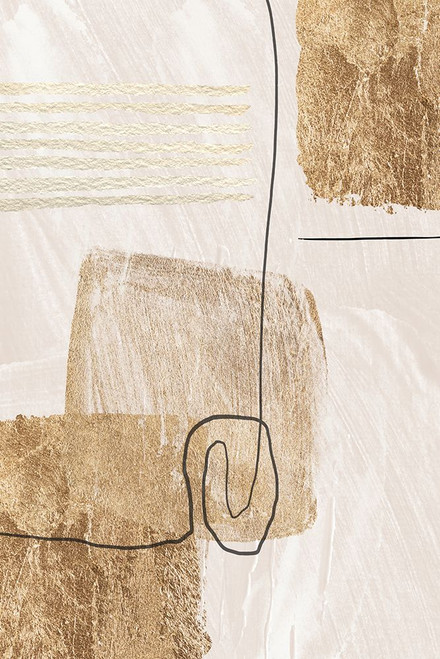 Aesthetic Gold-1 Poster Print - Sally Ann Moss