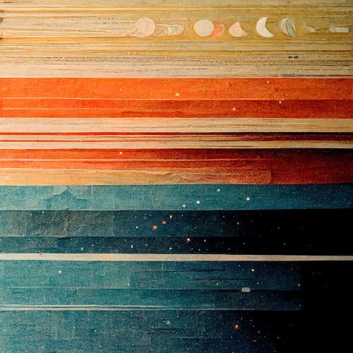 Rainbow Planet 11 Poster Print - Screendoor