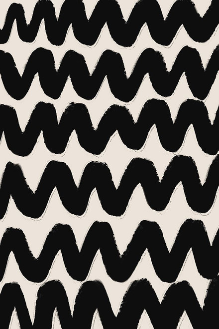 Thick Waves Pattern Poster Print - Treechild